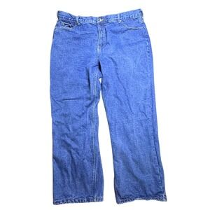 Insulated‎ RedHead Men's Lined Jeans Size 42x30 Blue Denim Relaxed Fit